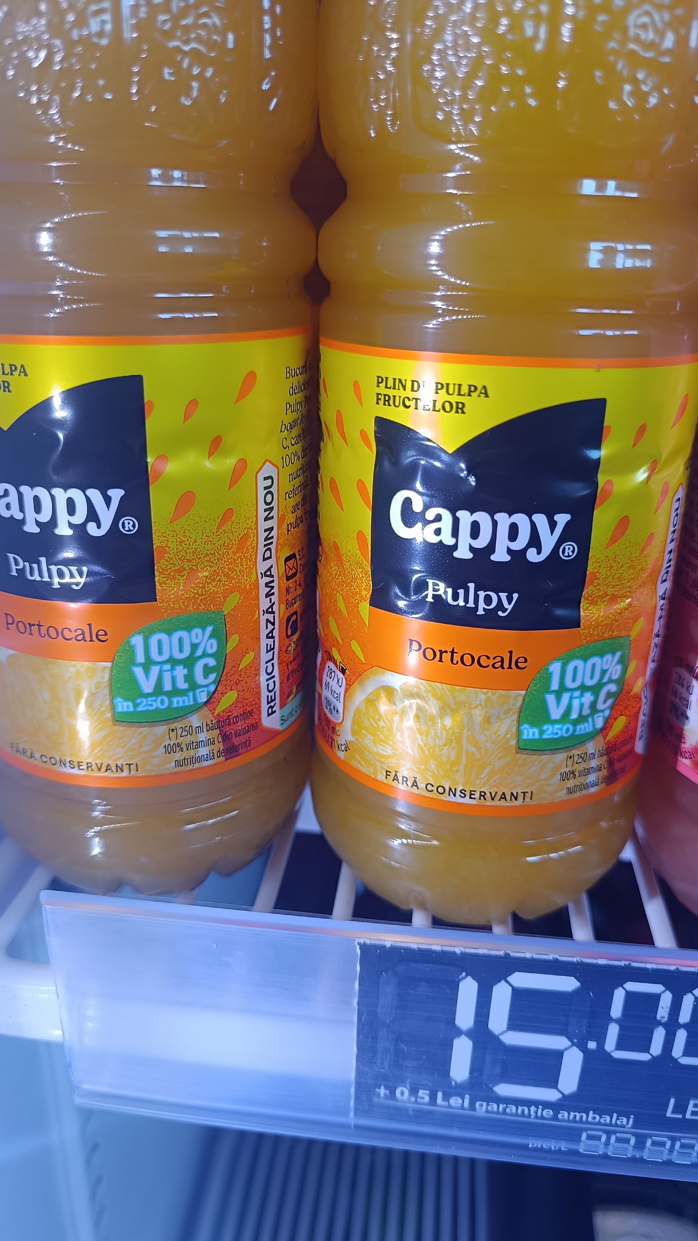 CAPPY PULPY PORTOCALE